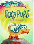 Cover-Bild zum Titel 'Furzipups, der Knatterdrache (Pappbilderbuch Miniausgabe)' von 'Kai Lüftner'
