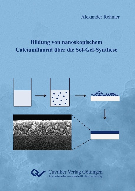 Bildung von nanoskopischem Calciumfluorid über die Sol-Gel-Synthese - 