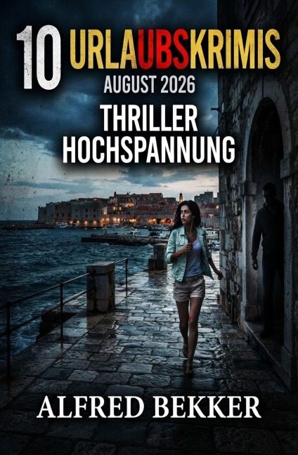 10 Urlaubskrimis August 2026 - Thriller Hochspannung - Alfred Bekker