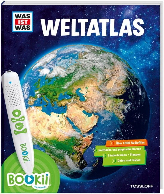 BOOKii® WAS IST WAS Weltatlas - Manfred Baur