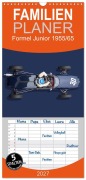 Cover-Bild zum Titel 'Familienplaner 2027 - Legenden des Rennsports - Formel Junior 1955-1965 mit 5 Spalten (Wandkalender, 21 x 45 cm) CALVENDO' von 'Bernhard Schmerl'