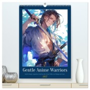 Cover-Bild zum Titel 'Gentle Anime Warriors (hochwertiger Premium Wandkalender 2027 DIN A2 hoch), Kunstdruck in Hochglanz' von 'Kerstin Waurick'