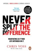 Cover-Bild zum Titel 'Never Split the Difference' von 'Chris Voss, Tahl Raz'
