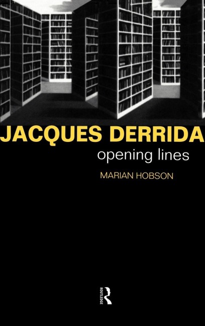 Jacques Derrida - Marian Hobson