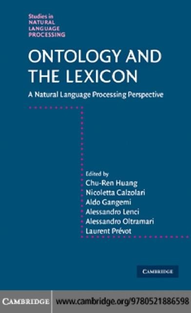 Ontology and the Lexicon - 