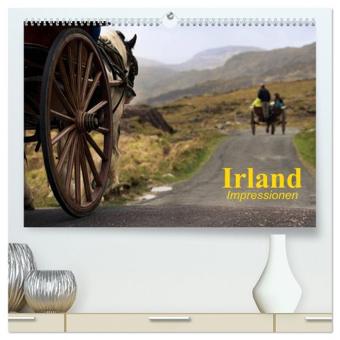 Irland ¿ Impressionen (hochwertiger Premium Wandkalender 2025 DIN A2 quer), Kunstdruck in Hochglanz - Elisabeth Stanzer