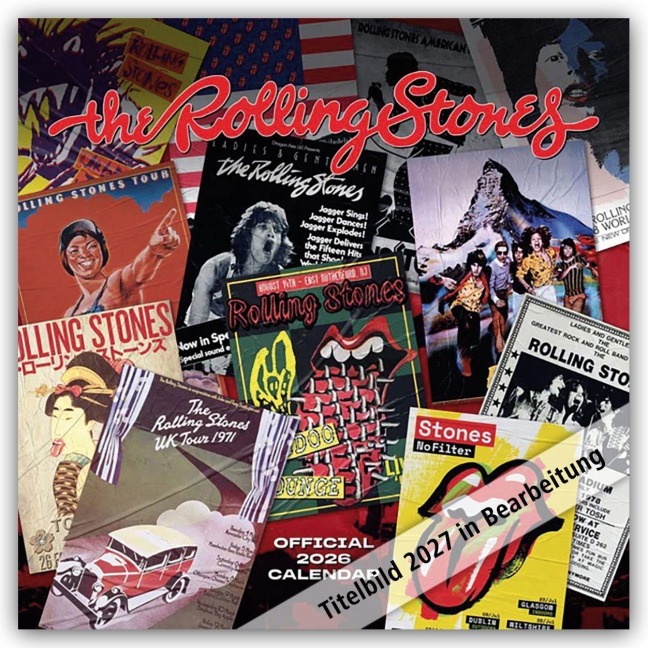 The Rolling Stones - Die Rolling Stones 2027 - Wandkalender - 