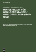 Cover-Bild zum Titel 'Register der Honorarempfänger / Autoren und Kollationsprotokolle' von ''