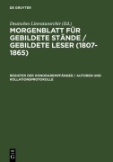 Cover-Bild zum Titel 'Register der Honorarempfänger / Autoren und Kollationsprotokolle' von ''