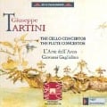 Cover-Bild zum Titel 'Flute Concertos-Cello Concerto' von 'Giovanni L'Arte dell'Arco/Guglielmo'