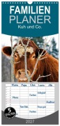 Cover-Bild zum Titel 'Familienplaner 2027 - Kuh und Co. mit 5 Spalten (Wandkalender, 21 x 45 cm) CALVENDO' von 'E. Ehmke'