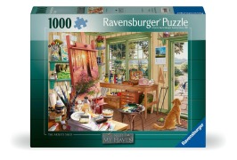Cover-Bild zum Titel 'Erwachsenenpuzzle 1000 Teile - Künstlerwerkstatt' von ''