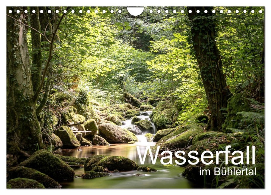 Wasserfall im Bühlertal (Wandkalender 2026 DIN A4 quer), CALVENDO Monatskalender - Saschahaas Photography