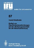 Cover-Bild zum Titel 'Einfluß von Oberflächenbeschichtungen auf den Werkzeugverschleiß bei der Massivumformung' von 'Harald Westheide'