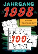 Cover-Bild zum Titel '1998- Rätselspaß und Zeitreise' von 'Sudoku Jahrbücher'