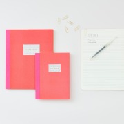 Cover-Bild zum Titel 'Notizbuch S, Neonrot, 80 Seiten, 100 g/m²' von ''