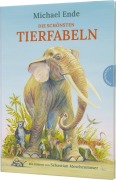Cover-Bild zum Titel 'Die schönsten Tierfabeln' von 'Michael Ende'