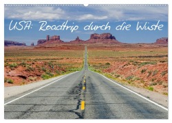 Cover-Bild zum Titel 'USA: Roadtrip durch die Wüste (Wandkalender 2027 DIN A2 quer), CALVENDO Monatskalender' von 'Fotosvonlucke'
