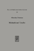 Mishnah und Tosefta - Alberdina Houtman