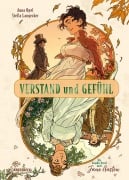 Cover-Bild zum Titel 'Verstand und Gefühl - die Graphic Novel nach Jane Austen' von 'Anna Opel, Jane Austen'