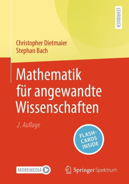 Mathematik für angewandte Wissenschaften - Christopher Dietmaier, Stephan Bach