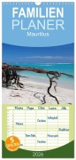 Familienplaner 2026 - Mauritius mit 5 Spalten (Wandkalender, 21 x 45 cm) CALVENDO - Thomas Amler