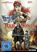 Cover-Bild zum Titel 'Red Sonja' von 'Robert E. Howard, Clive Exton, George Macdonald Fraser, Ennio Morricone'