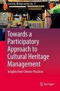 Cover-Bild zum Titel 'Towards a Participatory Approach to Cultural Heritage Management' von 'Ji Li'