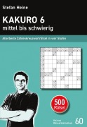 Cover-Bild zum Titel 'Kakuro 6 - mittel bis schwierig' von ''