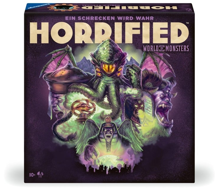 Horrified: World of Monsters - Spiele für Erwachsene ab 10 Jahre - Prospero Hall