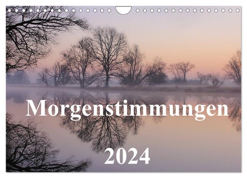 Morgenstimmungen 2024 (Wandkalender 2024 DIN A4 quer), CALVENDO Monatskalender - Jörg Hennig