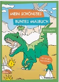 Mein schönstes buntes Malbuch. Dinosaurier - 