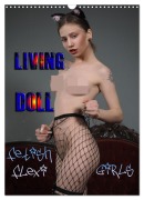 Cover-Bild zum Titel 'Living Doll - Fetish Flexi Girls (Wandkalender 2026 DIN A3 hoch), CALVENDO Monatskalender' von 'Andreas Comandante'