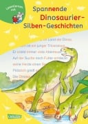 Cover-Bild zum Titel 'LESEMAUS zum Lesenlernen Sammelbände: Spannende Dinosaurier-Silben-Geschichten' von ''