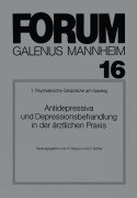 Cover-Bild zum Titel 'Antidepressiva und Depressionsbehandlung in der ärztlichen Praxis' von ''