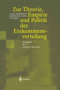 Cover-Bild zum Titel 'Zur Theorie, Empirie und Politik der Einkommensverteilung' von ''