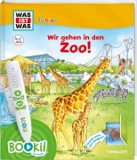 Cover-Bild zum Titel 'BOOKii® WAS IST WAS Junior Wir gehen in den Zoo!' von 'Claudia Kaiser, Martin Lickleder, Bärbel Oftring'