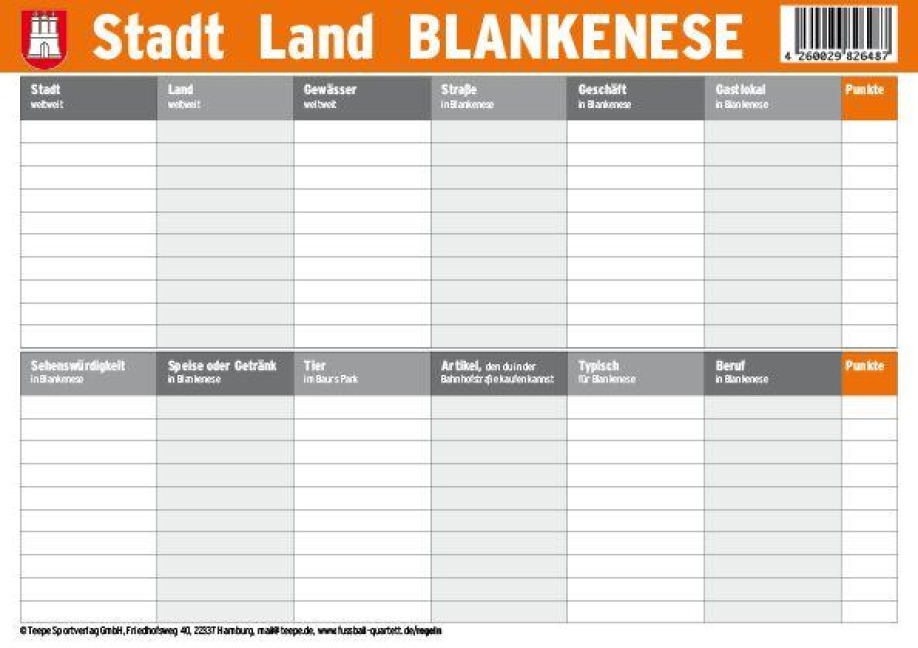 Hamburg: Stadt Land Blankenese - 