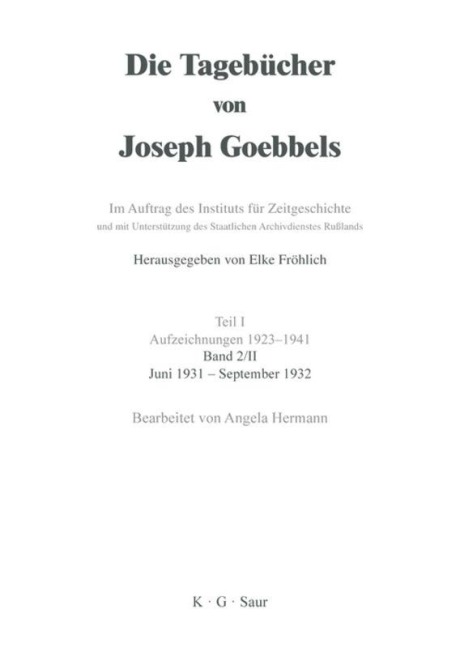 Juni 1931 - September 1932 - 