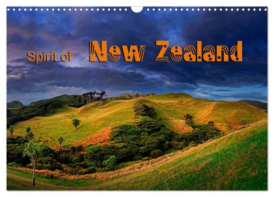 Spirit of New Zealand (Wall Calendar 2026 DIN A3 landscape), CALVENDO 12 Month Wall Calendar - Michael Rucker