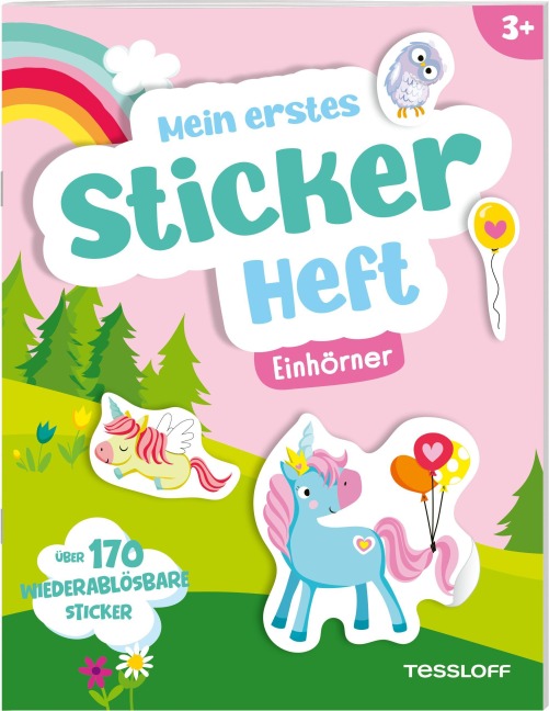 Mein erstes Stickerheft. Einhörner - 