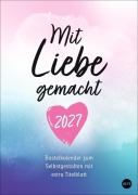 Cover-Bild zum Titel 'Kreativkalender Mit Liebe gemacht A4 2027' von ''