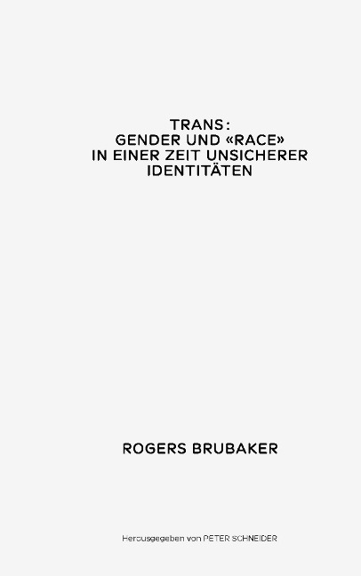 Trans - Rogers Brubaker