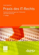 Cover-Bild zum Titel 'Praxis des IT-Rechts' von 'Horst Speichert'