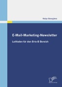 Cover-Bild zum Titel 'E-Mail-Marketing-Newsletter' von 'Katya Georgieva'