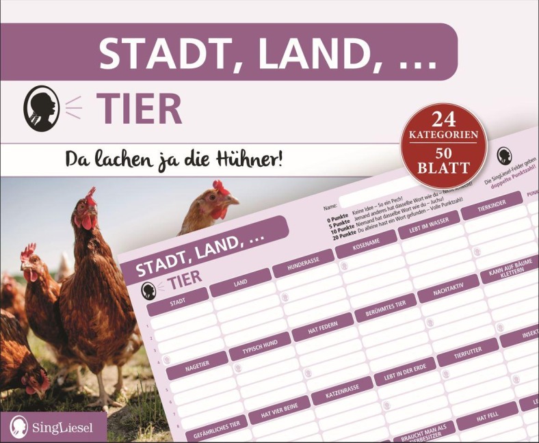 Stadt, Land, Tier - 