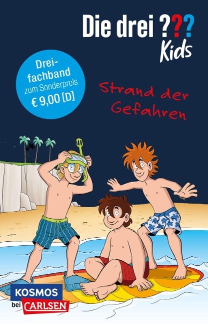 Die drei ??? Kids: Strand der Gefahren - Dreifachband - Ulf Blanck, Boris Pfeiffer