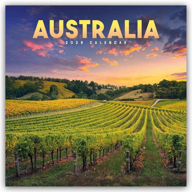 Australia - Australien 2026 - Wand-Kalender - Carousel Calendar
