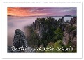 Bastei - Sächsische Schweiz (Wandkalender 2024 DIN A2 quer), CALVENDO Monatskalender - Boris Buschardt