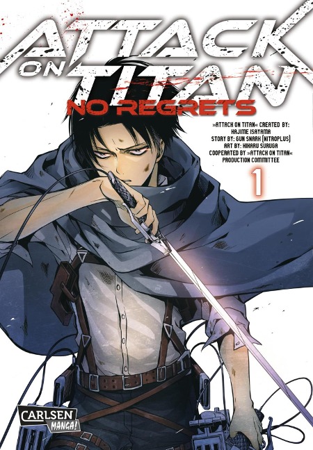 Attack on Titan - No Regrets 1 - Hajime Isayama, Gun Snark